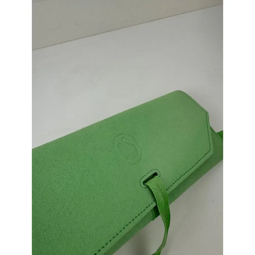 Swarovski green handbag